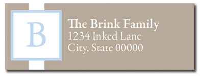 Brink Address Label