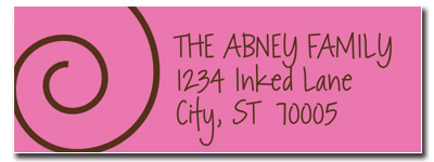 Addison Address Label