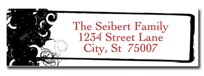 Rockstar Address Label