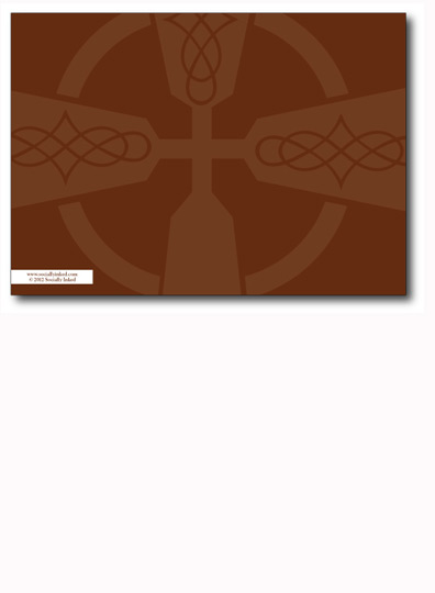 Cross Roads Invitation Back