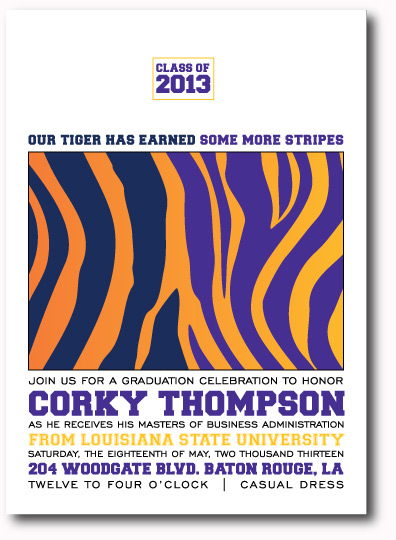 Tiger Stripes Front