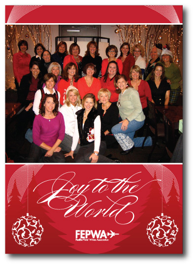 Red Ornament Joy Front