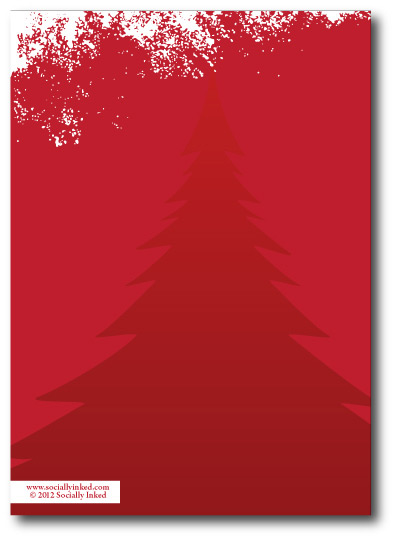 Christmas Tree Open House Back