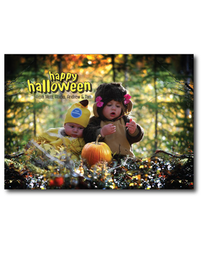 Monkey & Banana Halloween Front
