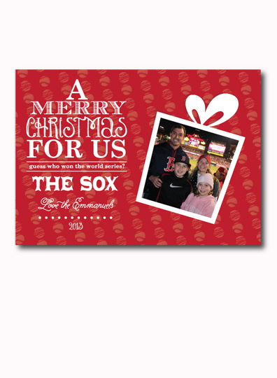 A Sox Christmas Front