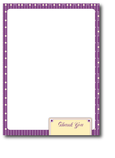 Art Deco Thank You Front