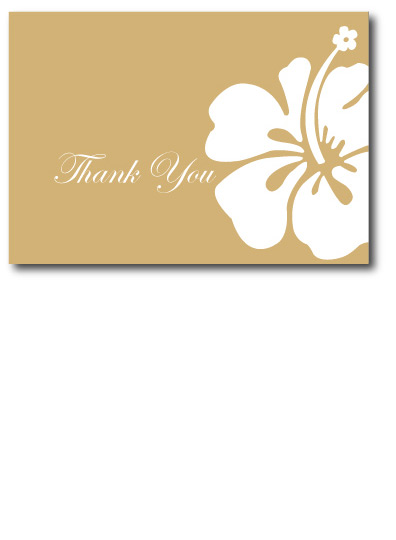 Hibiscus Thank You Front